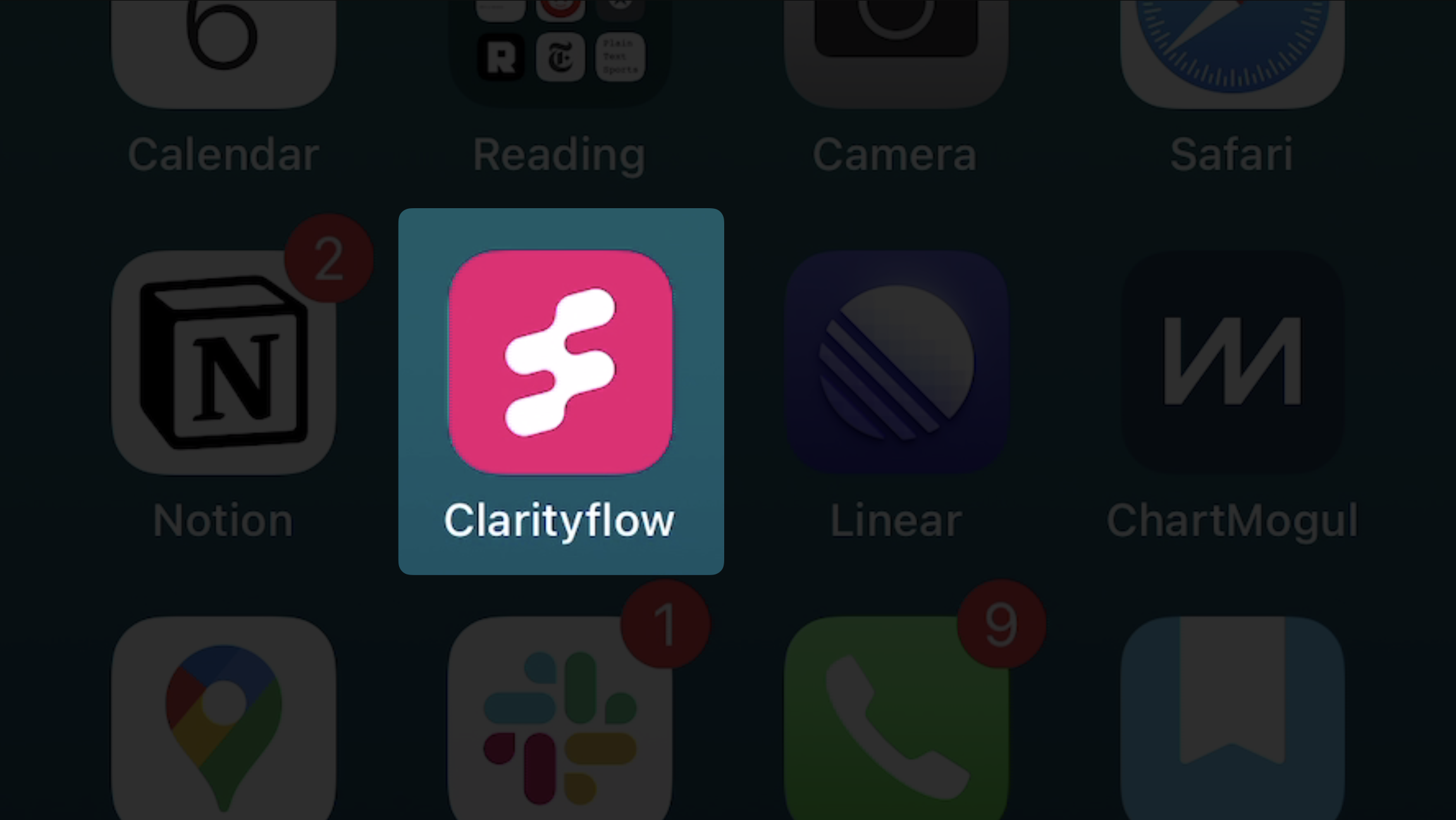 Clarityflow mobile app