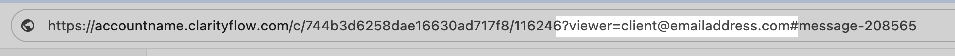 Identify user by email