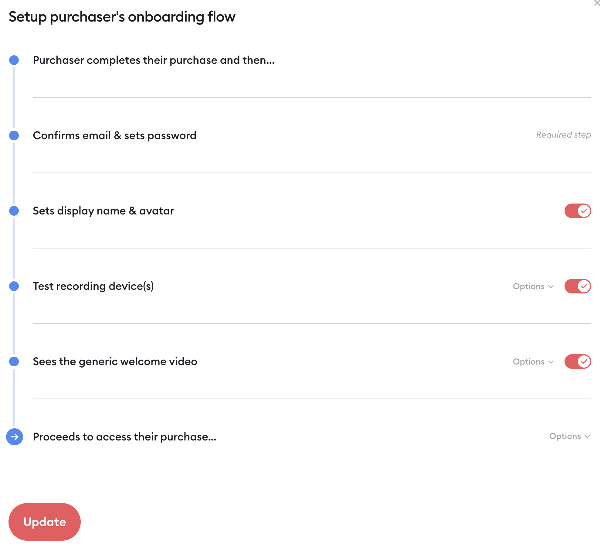 Onboarding Flow