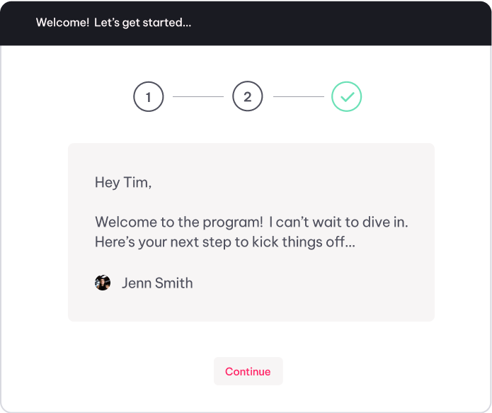 Client onboarding