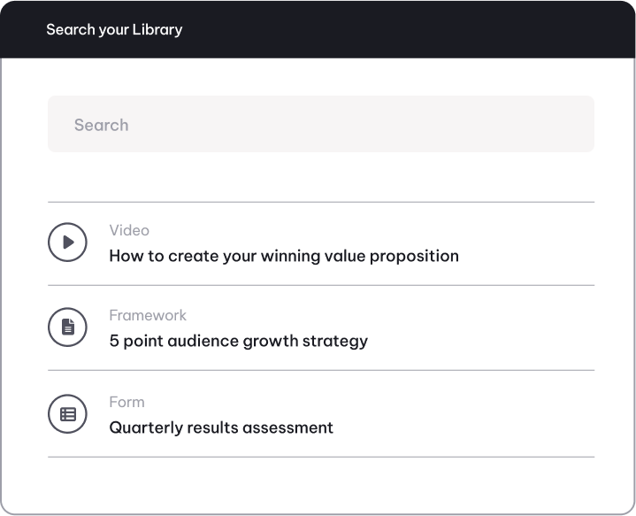 Search library